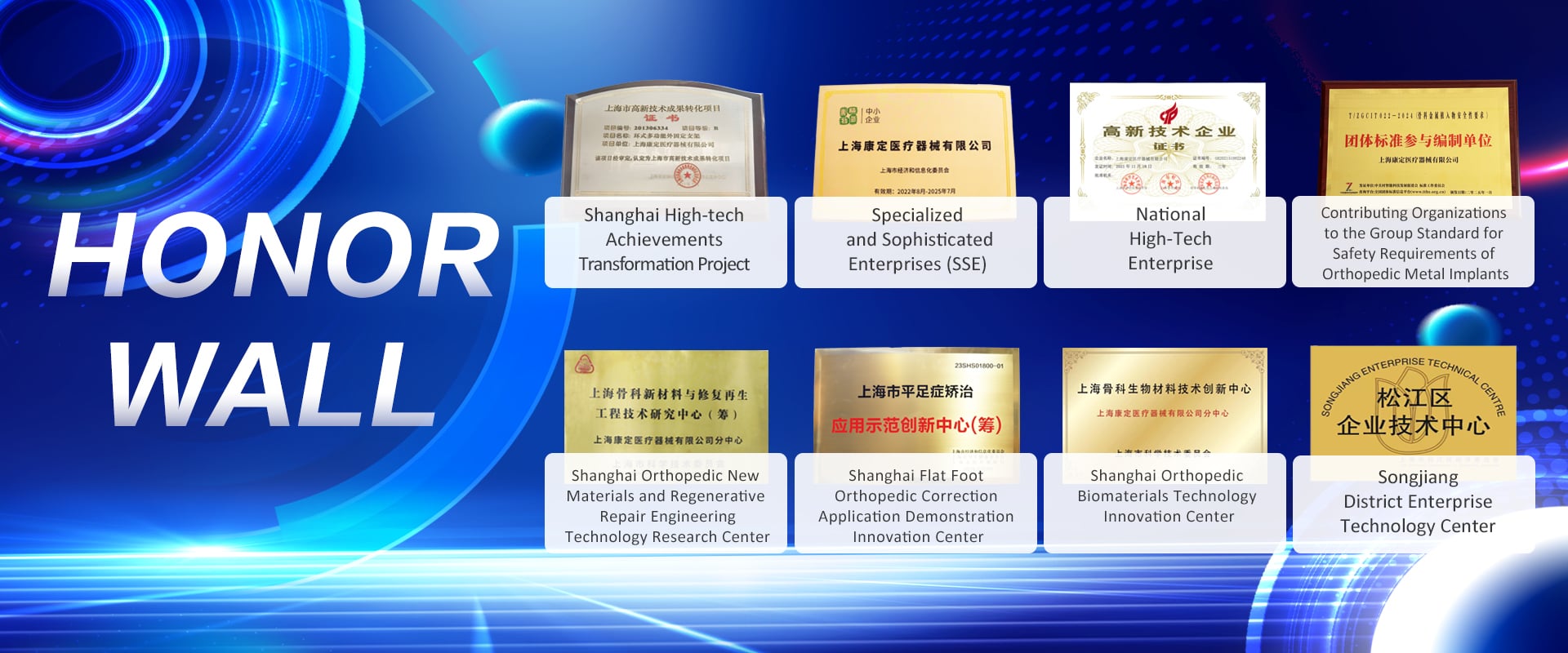 CareFix Orthopedic Product Range