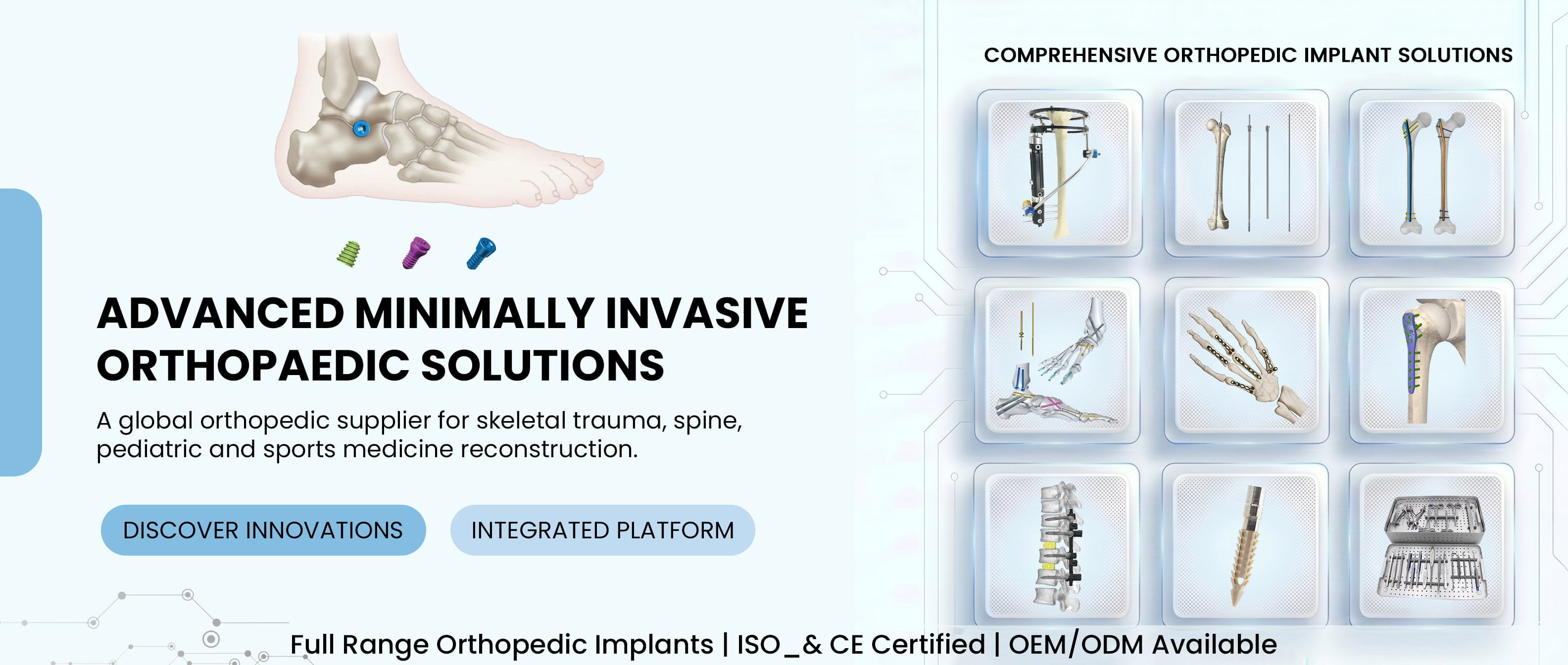 CareFix Orthopedic Implants — External Fixator & Locking Plate Systems